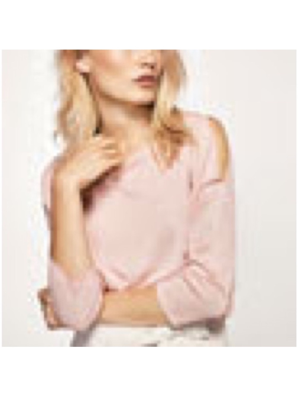 NWT Massimo Dutti Cut Out Shoulder Sweater